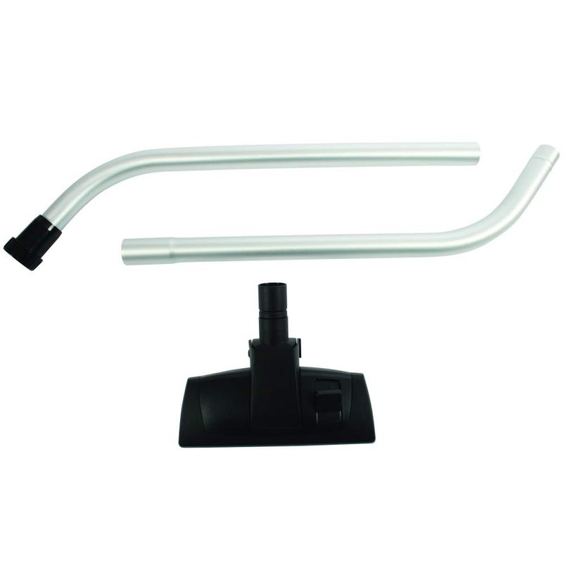 Cen-Tec Systems 94104 Combination Hard Floor and Carpet Nozzle and 2-Piece S-Wand for Backpack Vacuums, Black - Image 1